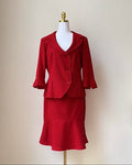 Vivien Caron Kostüm, Rot, Size 40