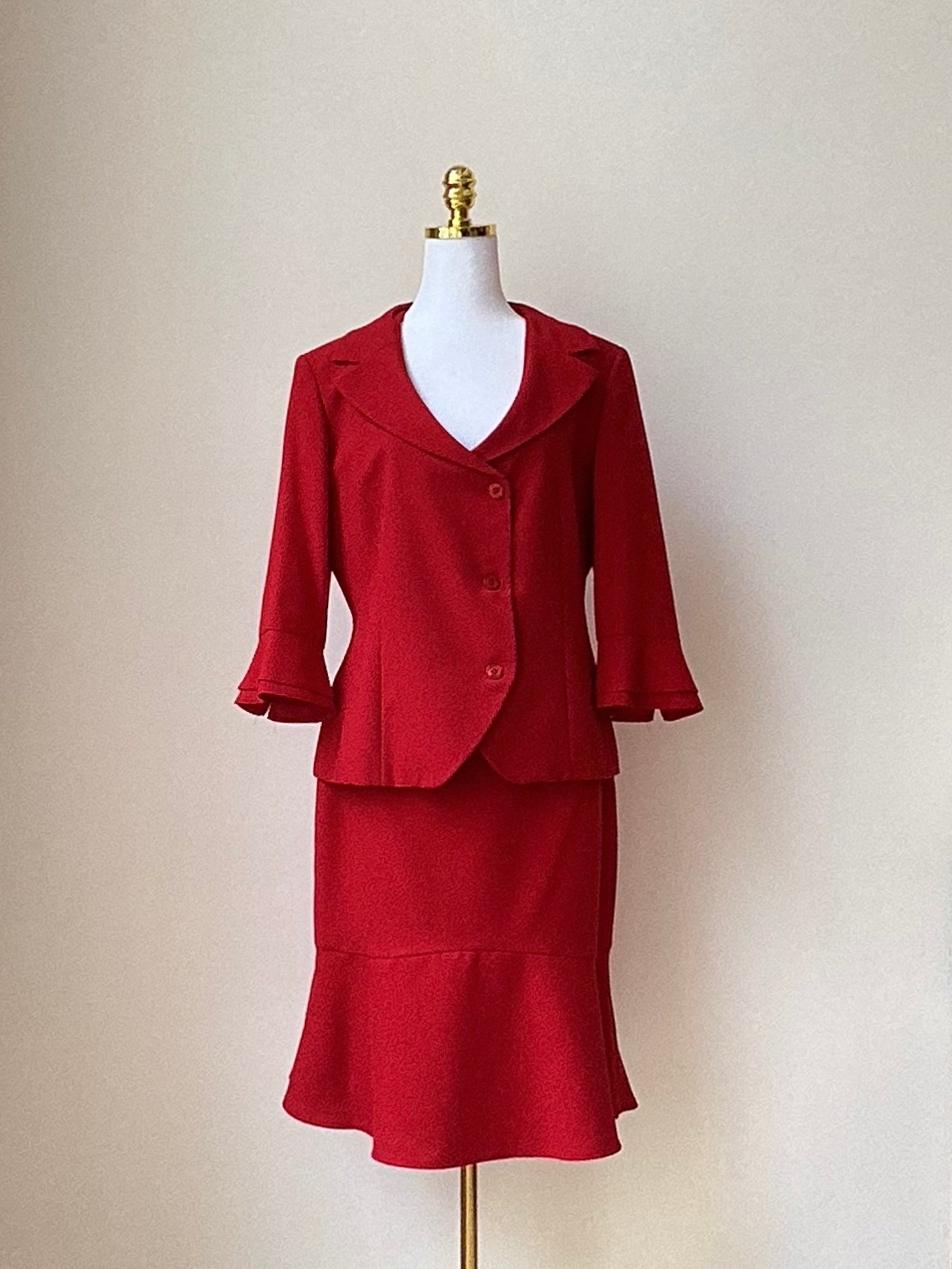 Vivien Caron Damen Kostüm mit Rock Gr. 40