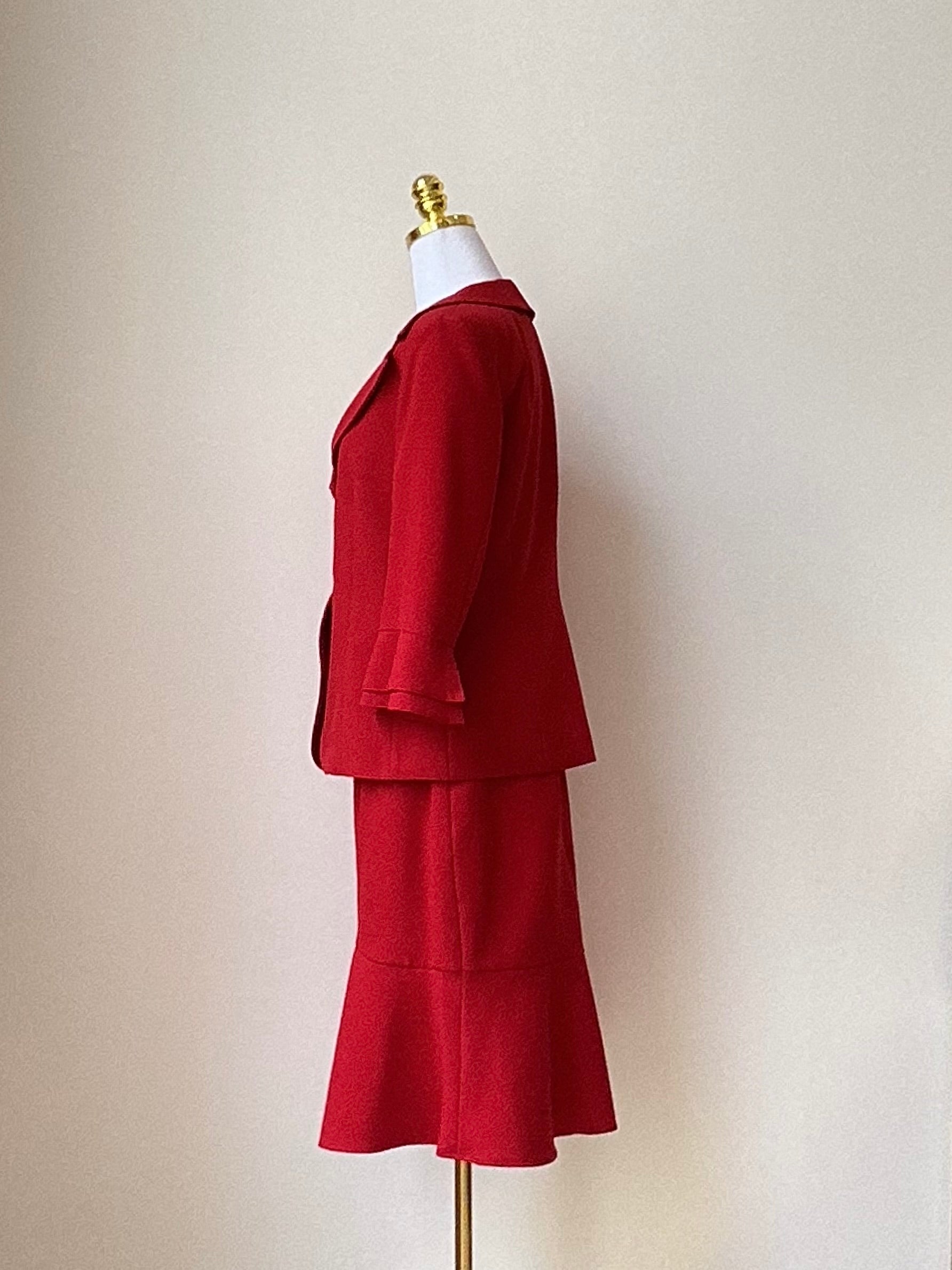 Vivien Caron Damen Kostüm mit Rock Gr. 40