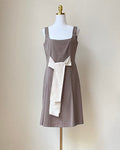 Depolo Kleid, Braun, Size 38