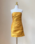 Laona Cocktailkleid, Gelb, Size S