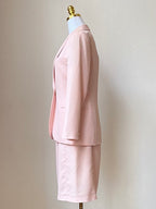 Depolo Damen Blazer Set inkl. Kleid ärmellos Gr. 44