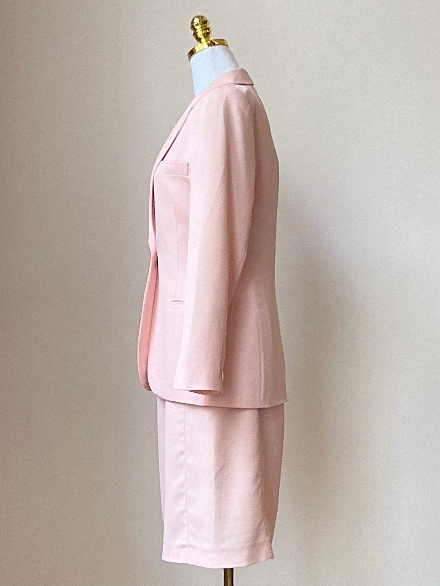 Depolo Damen Blazer Set inkl. Kleid ärmellos Gr. 44