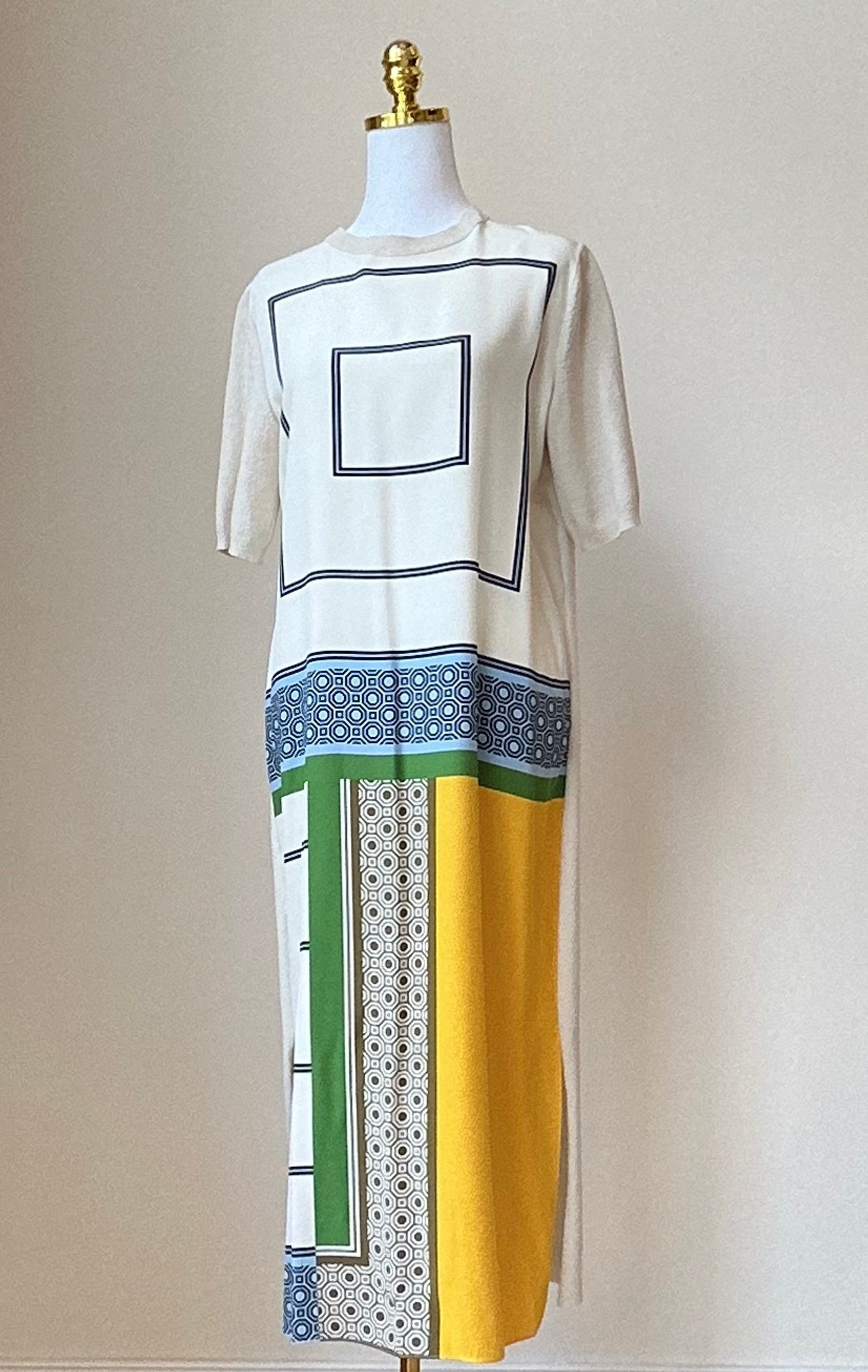 Tory Burch Damen T-Shirt Kleid Gr. S