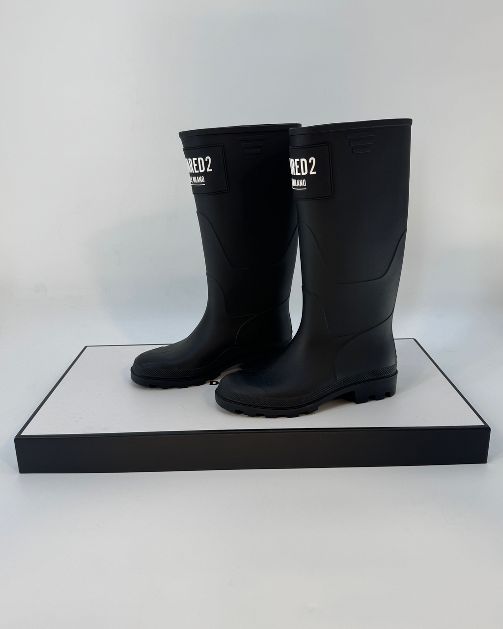Dsquared2 Ceresio 9 Rain Boots, Schwarz, Size 39