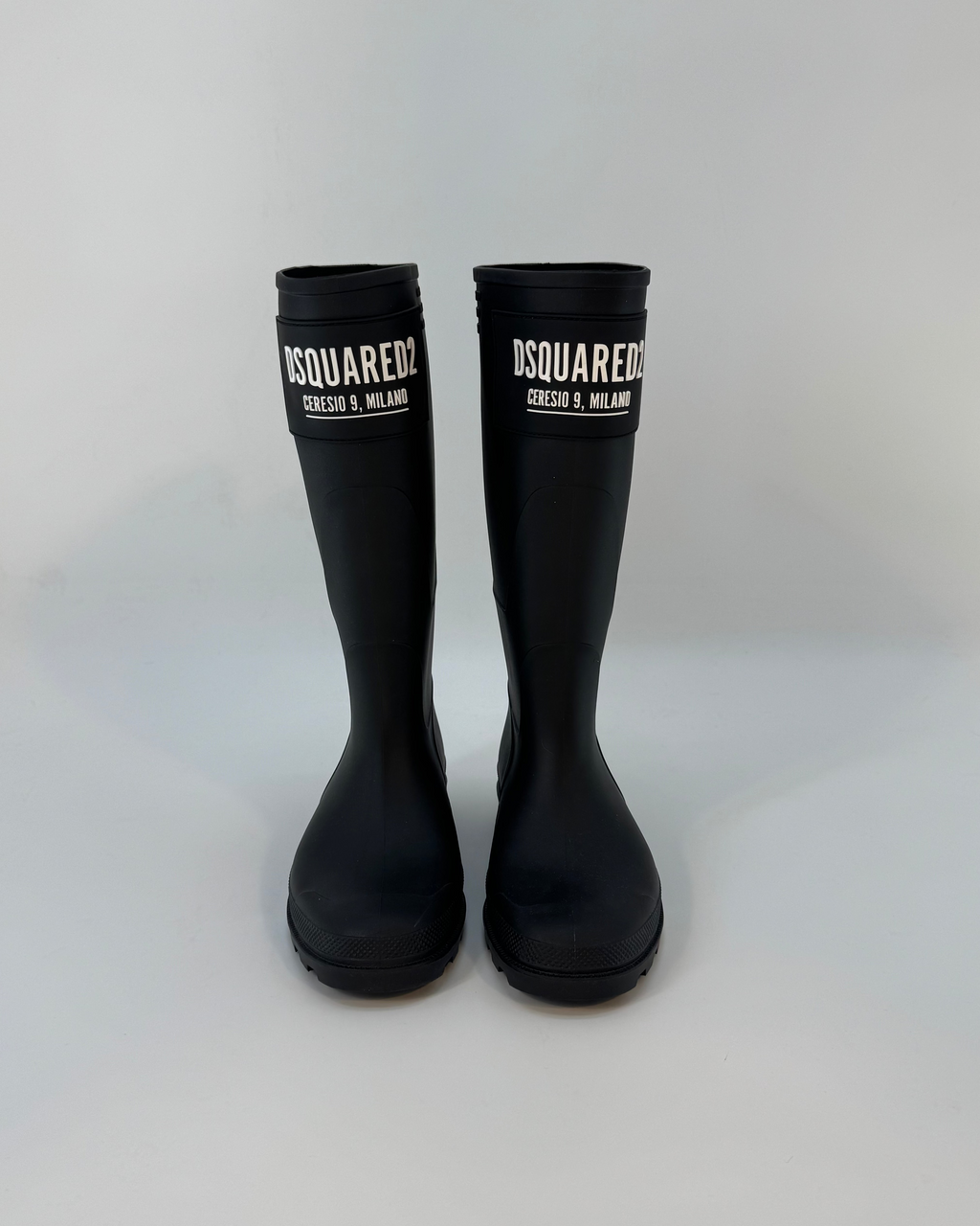 Dsquared2 Ceresio 9 Rain Boots, Schwarz, Size 39