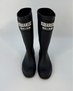 Dsquared2 Ceresio 9 Rain Boots, Schwarz, Size 39