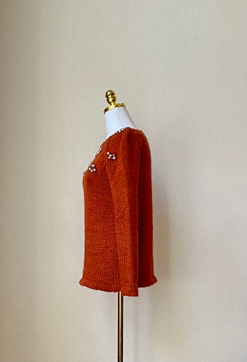 Blugirl Damen Strickpullover handgestrickt Gr. S