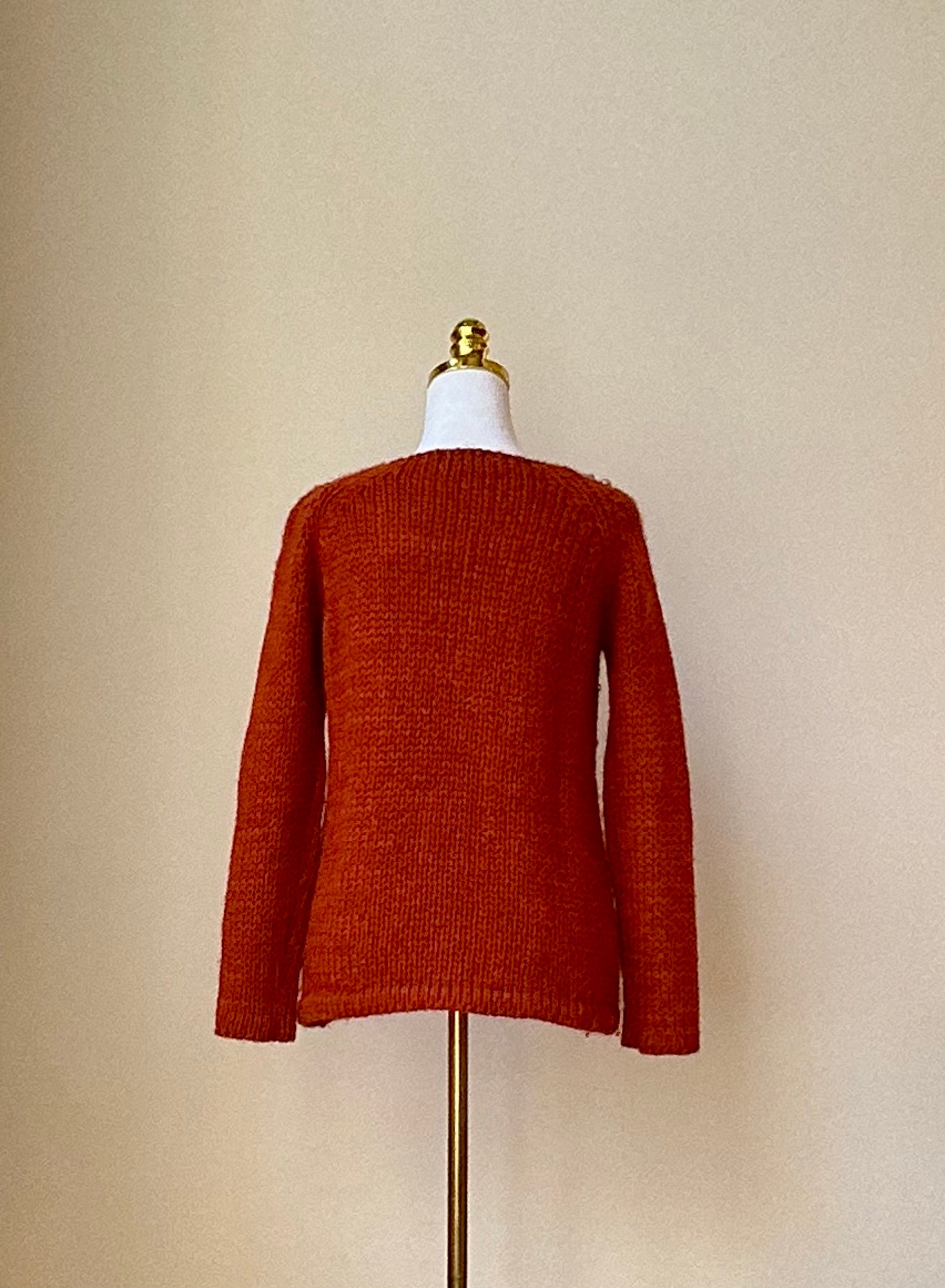 Blugirl Damen Strickpullover handgestrickt Gr. S