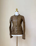 True Religion Lederjacke, Braun, Size S