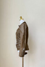 True Religion Damen Lederjacke Gr. S