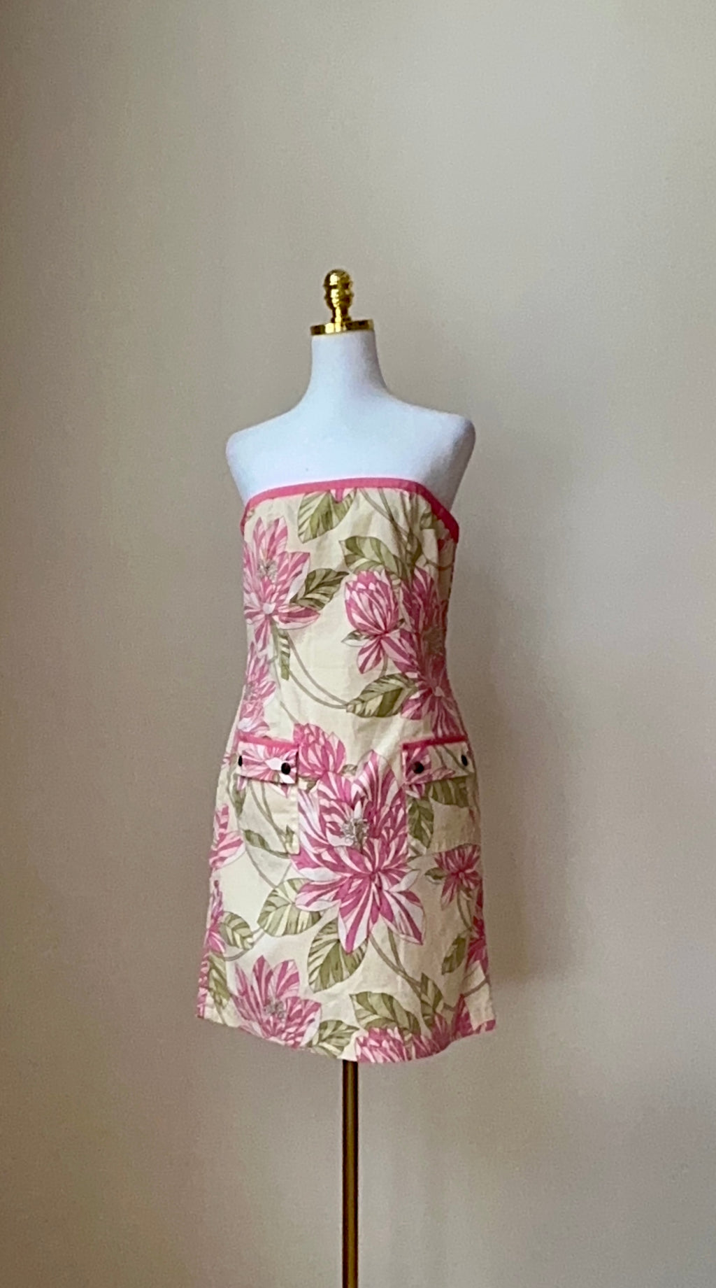 Tommy Hilfiger Damen Minikleid ärmellos Gr. S (36)