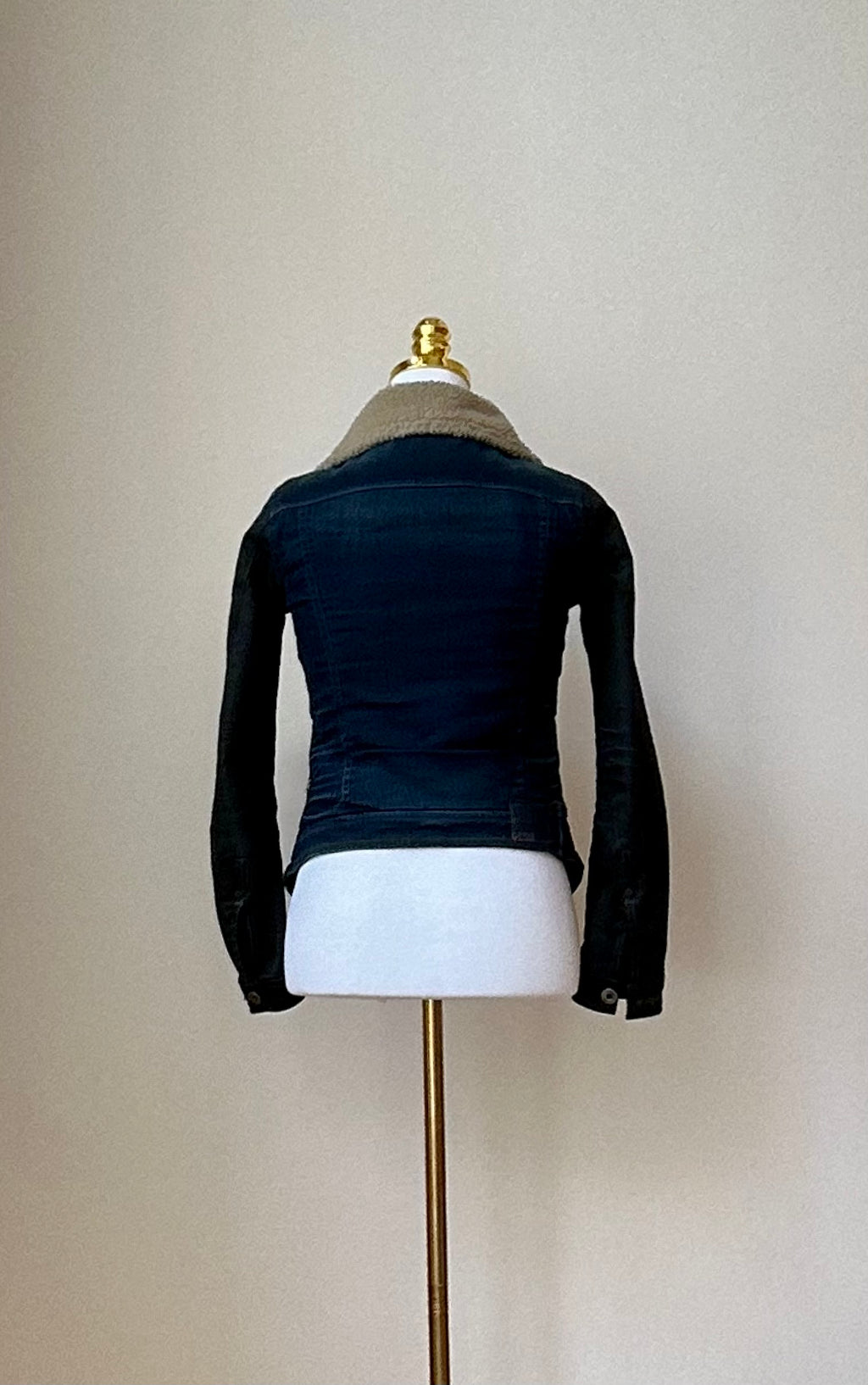 G-STAR Damen Jeansjacke mit Fell Gr. XS