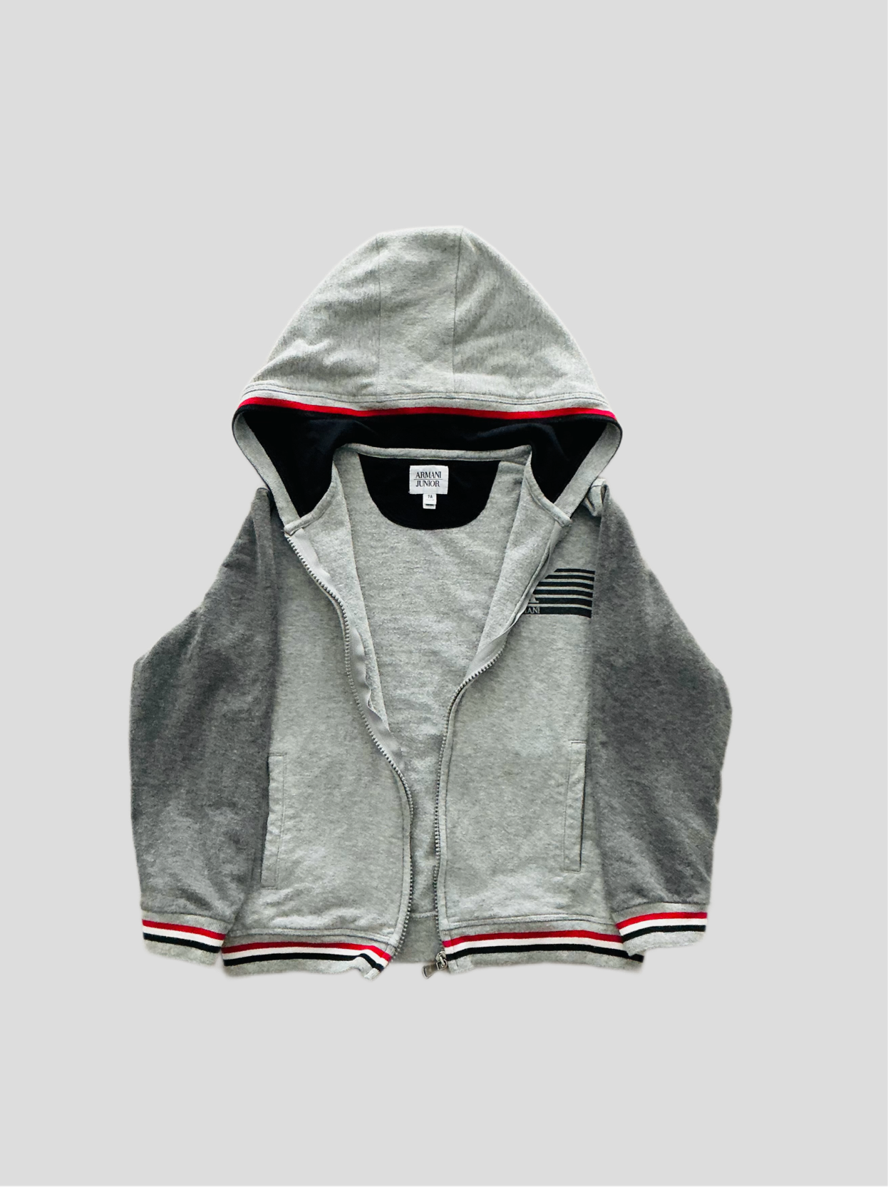 Armani Junior Kinder Sweatjacke Gr. 128