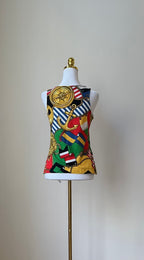 Moschino Damen Tanktop Gr. 36