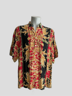 Karl Helmold Vintage 90s Herren Hemd Gr. 36