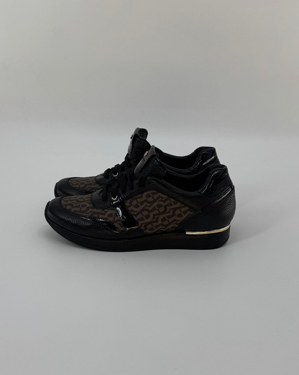 Aigner Schuhe , Schwarz Braun, Size 39