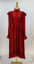 Chloé Kleid, Rot, Size 38