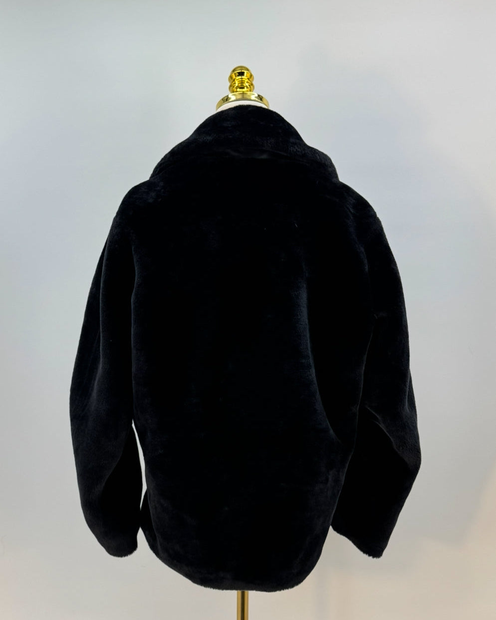Guess Los Angeles Lederjacke, Schwarz, Size S