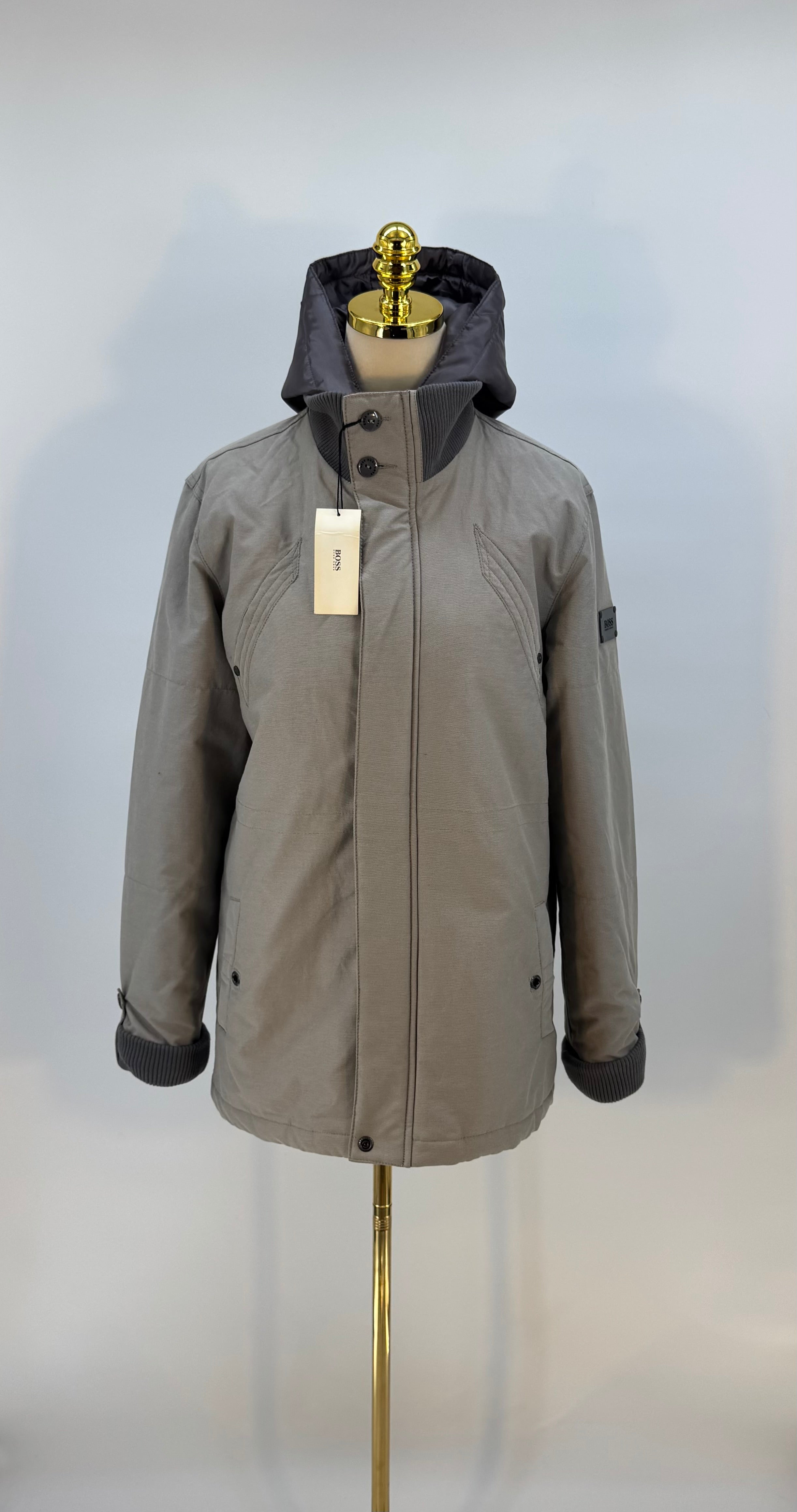 Boss Jacke, Beigegrau, Size S / 36