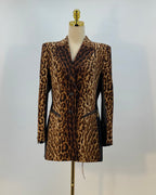 Escada Anzug, Leoparden, Size 38