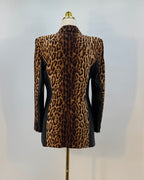Escada Anzug, Leoparden, Size 38