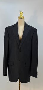 Ermenegildo Zegna Anzug, Fit Form, Schwarz, Size 52