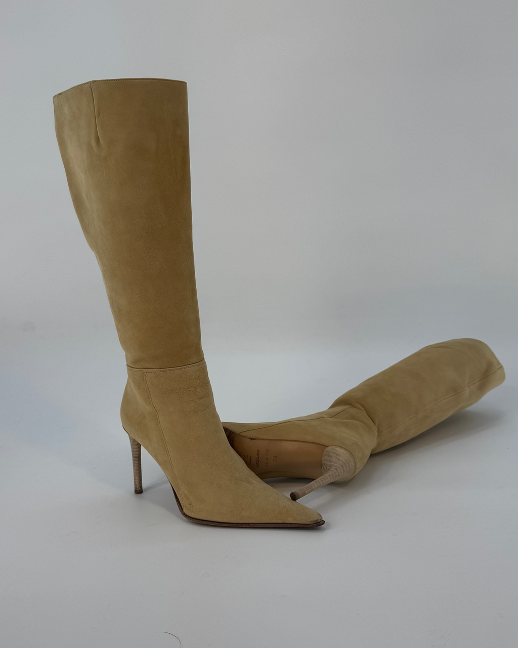 Vero Cuoio Stiefel, Beige, Size 36