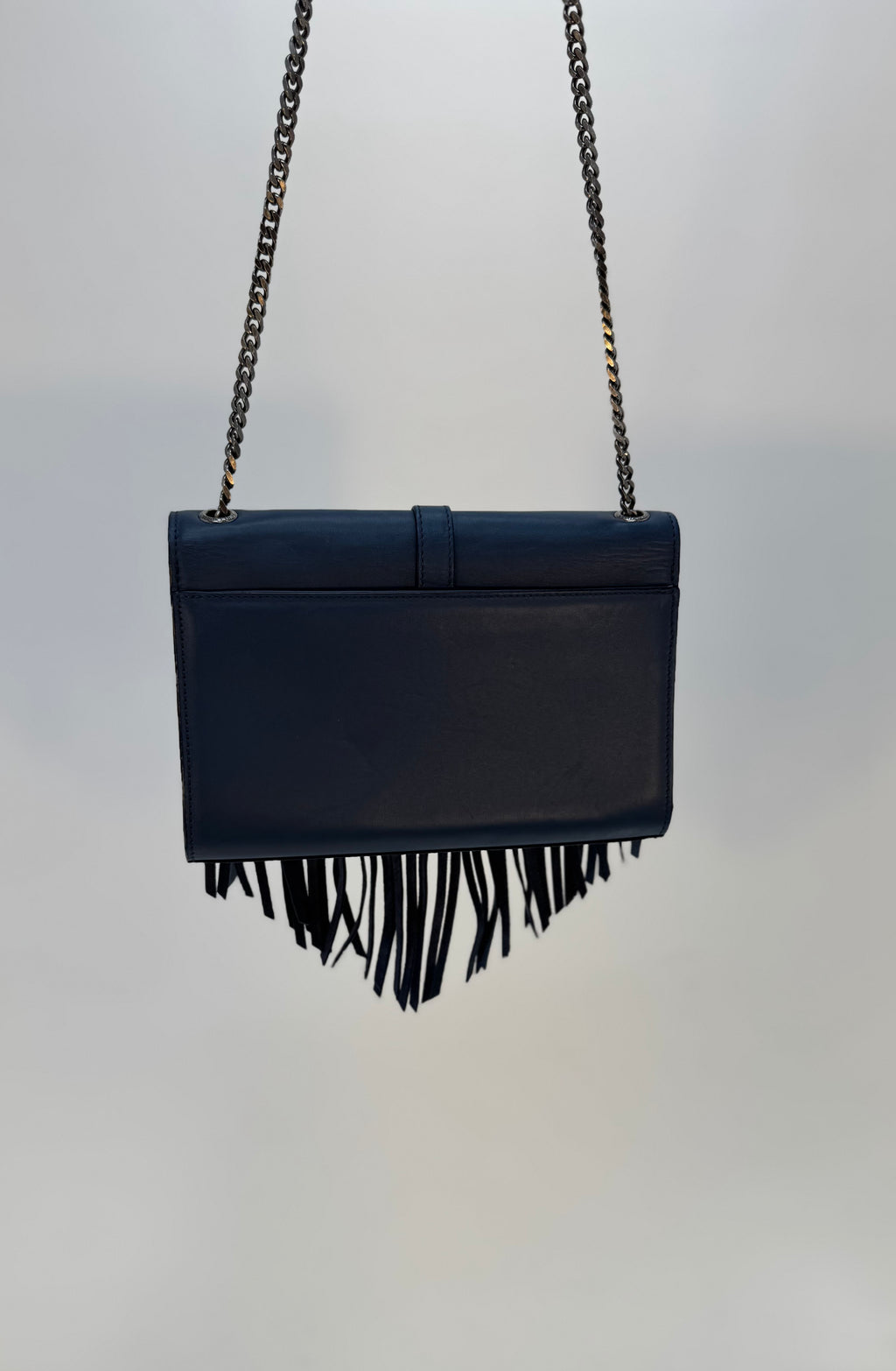 Yves Saint Lauren Umhängetasche blau