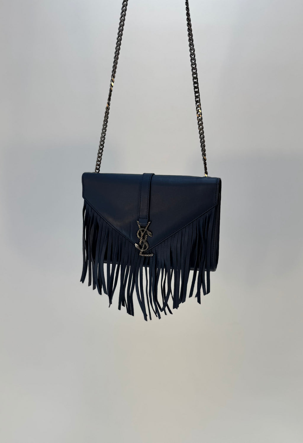 Yves Saint Lauren Umhängetasche blau