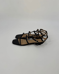 Lauren Ralph Lauren Sandale, Schwarz, Size 39