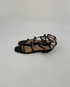Lauren Ralph Lauren Sandale, Schwarz, Size 39