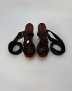 Marc by Marc Jacobs Schnürsandalen, Braun, Size 37