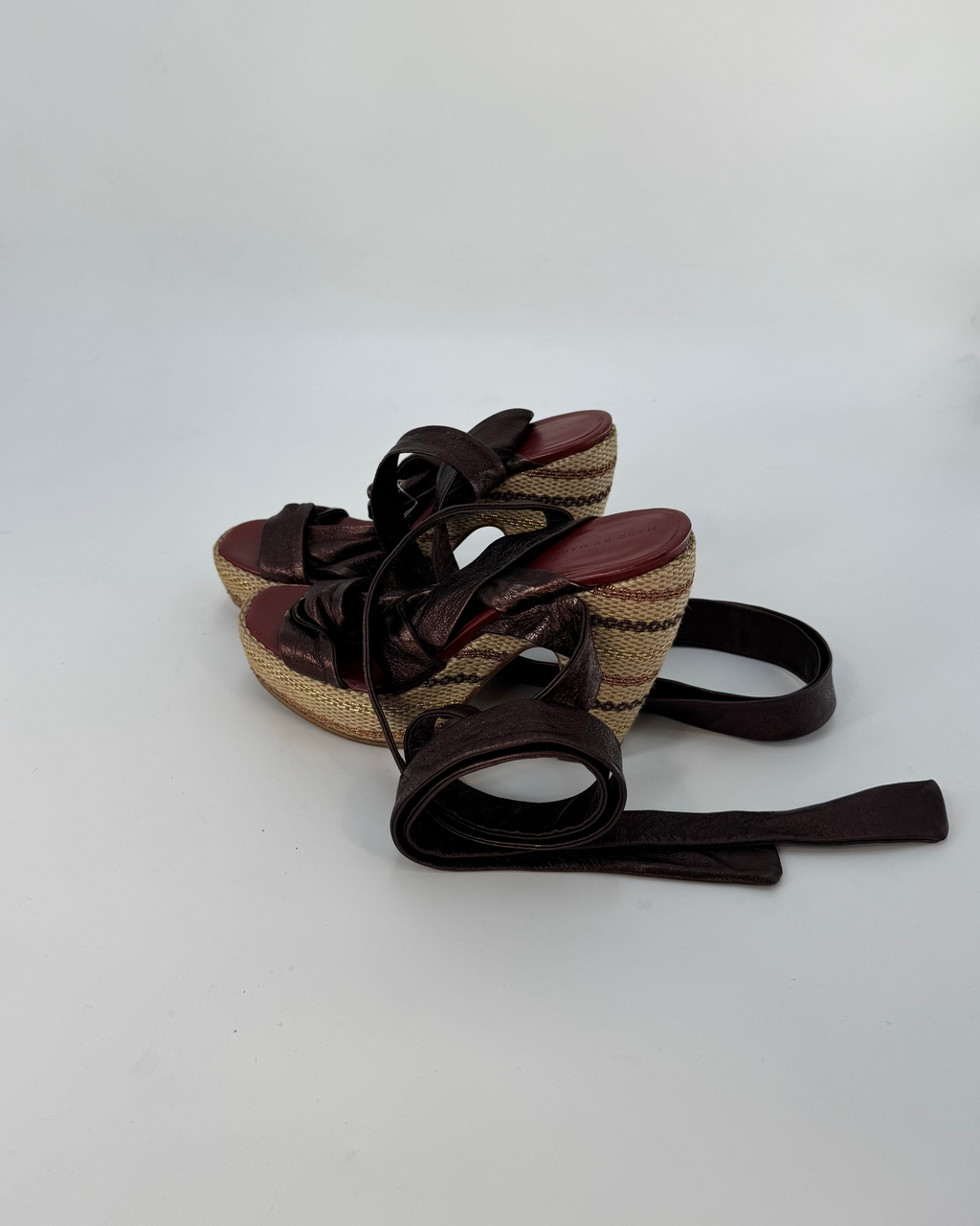 Marc by Marc Jacobs Schnürsandalen, Braun, Size 37