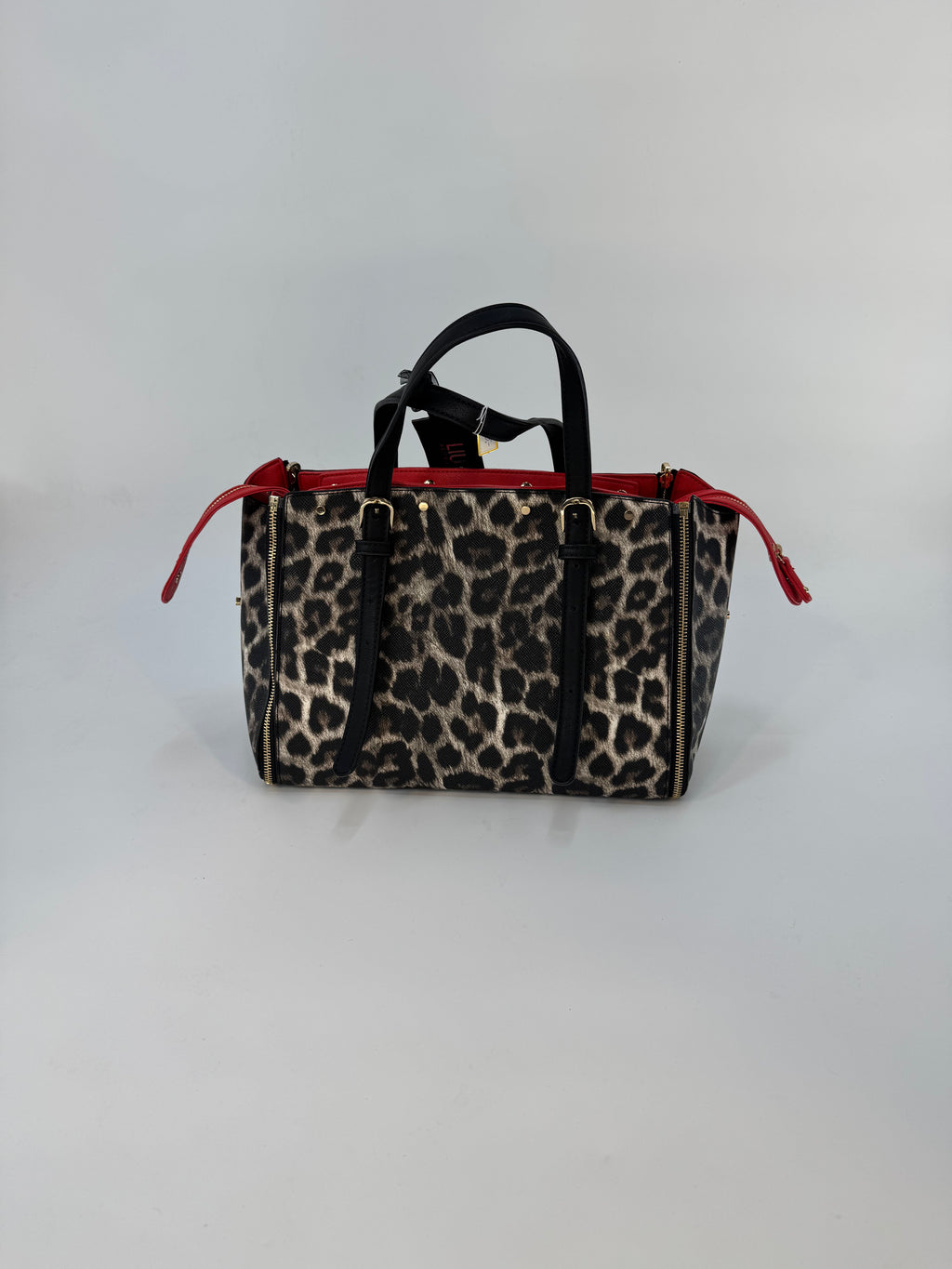 Liu Jo Handtasche mit Wendefunktion rot/Leopord