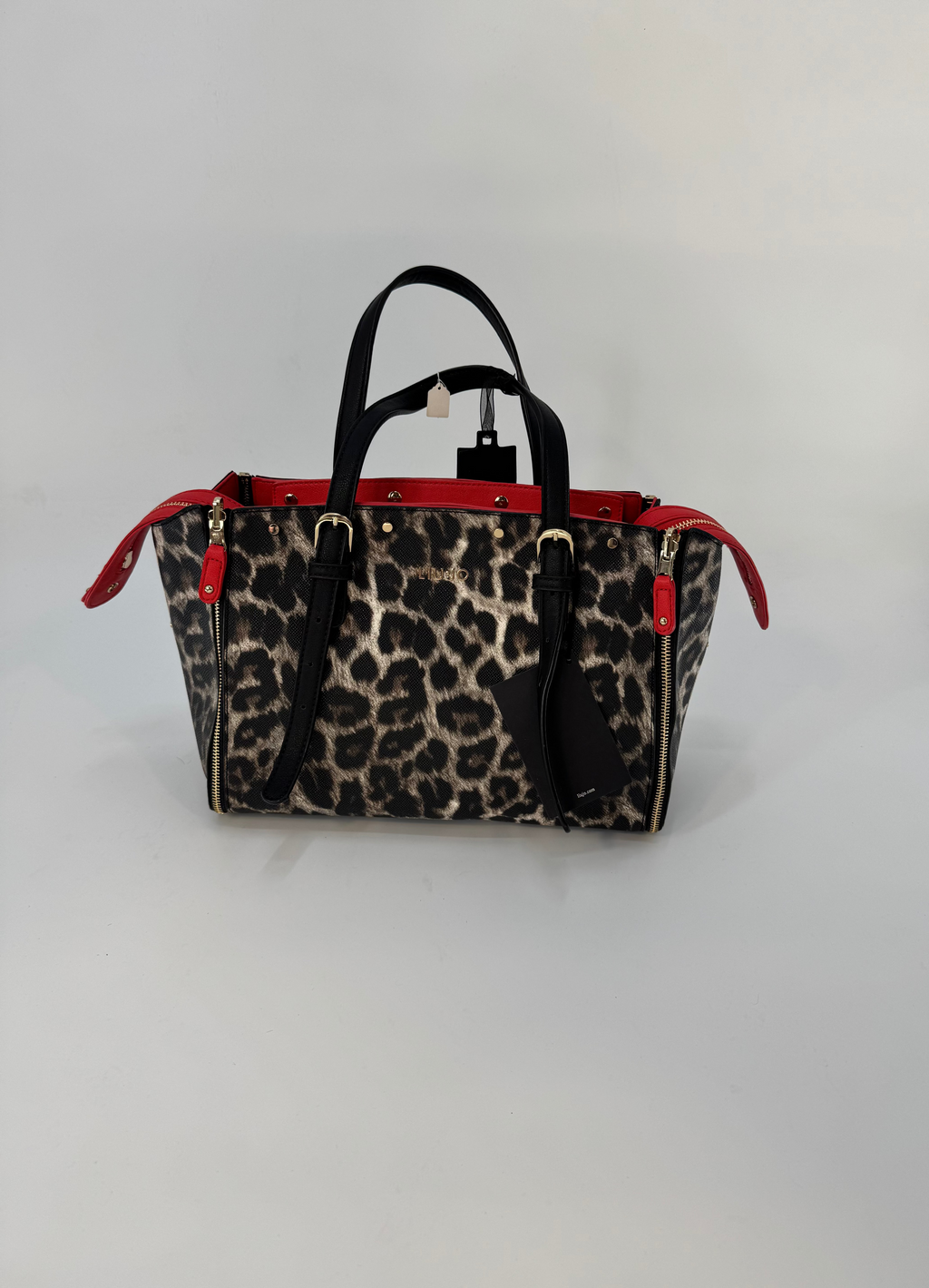 Liu Jo Handtasche mit Wendefunktion rot/Leopord