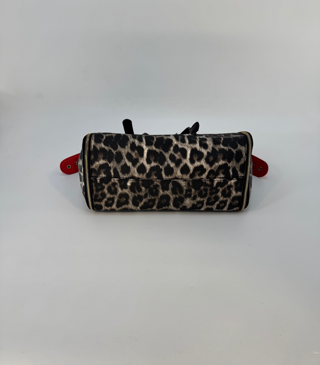 Liu Jo Handtasche mit Wendefunktion rot/Leopord
